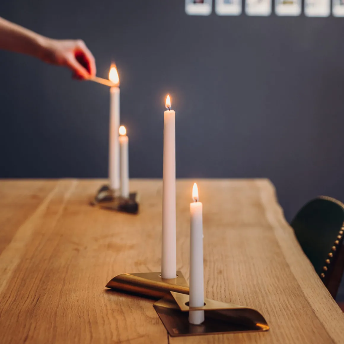 Höfats Square Candle Kerzenhalter, 4er-Set