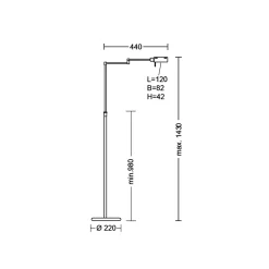 Holtkötter Leuchten 9617 LED Leseleuchte