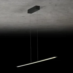 Holtkötter Leuchten Epsilon RR LED Pendelleuchte, Länge: 123 cm