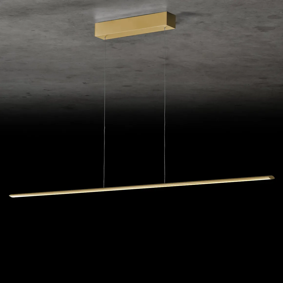 Holtkötter Leuchten Epsilon RR LED Pendelleuchte, Länge: 163 cm