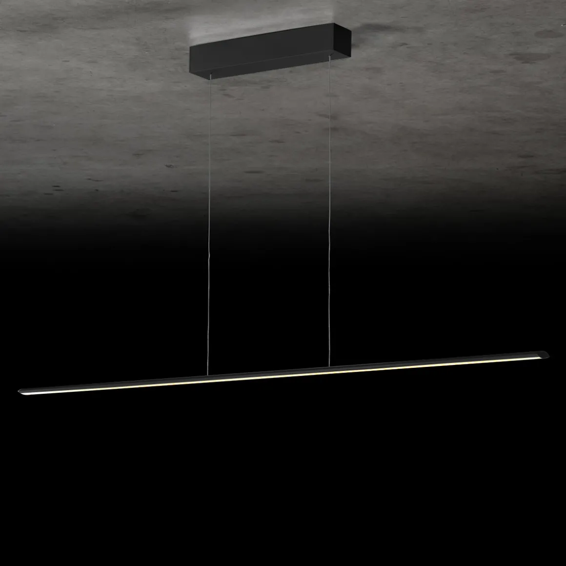 Holtkötter Leuchten Epsilon RR LED Pendelleuchte, Länge: 163 cm