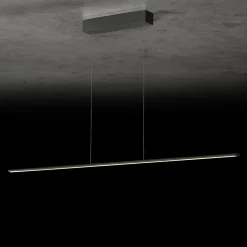 Holtkötter Leuchten Epsilon RR LED Pendelleuchte, Länge: 163 cm