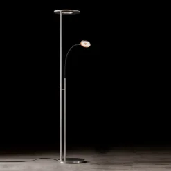 Holtkötter Leuchten Nova Flex LED Deckenfluter mit Lesearm