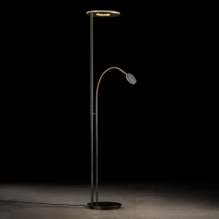 Holtkötter Leuchten Nova Flex LED Deckenfluter mit Lesearm