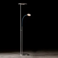 Holtkötter Leuchten Nova Flex LED Deckenfluter mit Lesearm