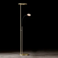 Holtkötter Leuchten Nova Flex LED Deckenfluter mit Lesearm