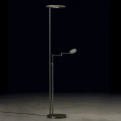 Holtkötter Leuchten Nova Plano LED Deckenfluter mit Lesearm