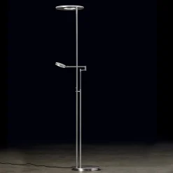 Holtkötter Leuchten Nova Plano LED Deckenfluter mit Lesearm