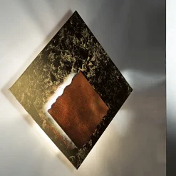 Icone Piastra QG LED Wandleuchte, 70 x 70 cm