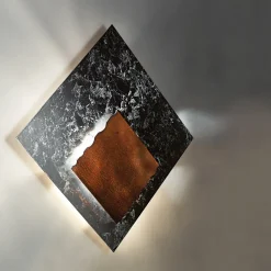 Icone Piastra QM LED Wandleuchte, 50 x 50 cm