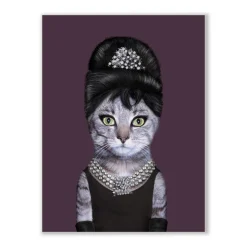 ImageLand Glasbild Digitaldruck Frühstück mit Juwelen, 80 x 60 cm