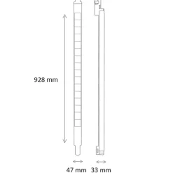 Interlight Orion Track 85° 55W LED Schienenstrahler