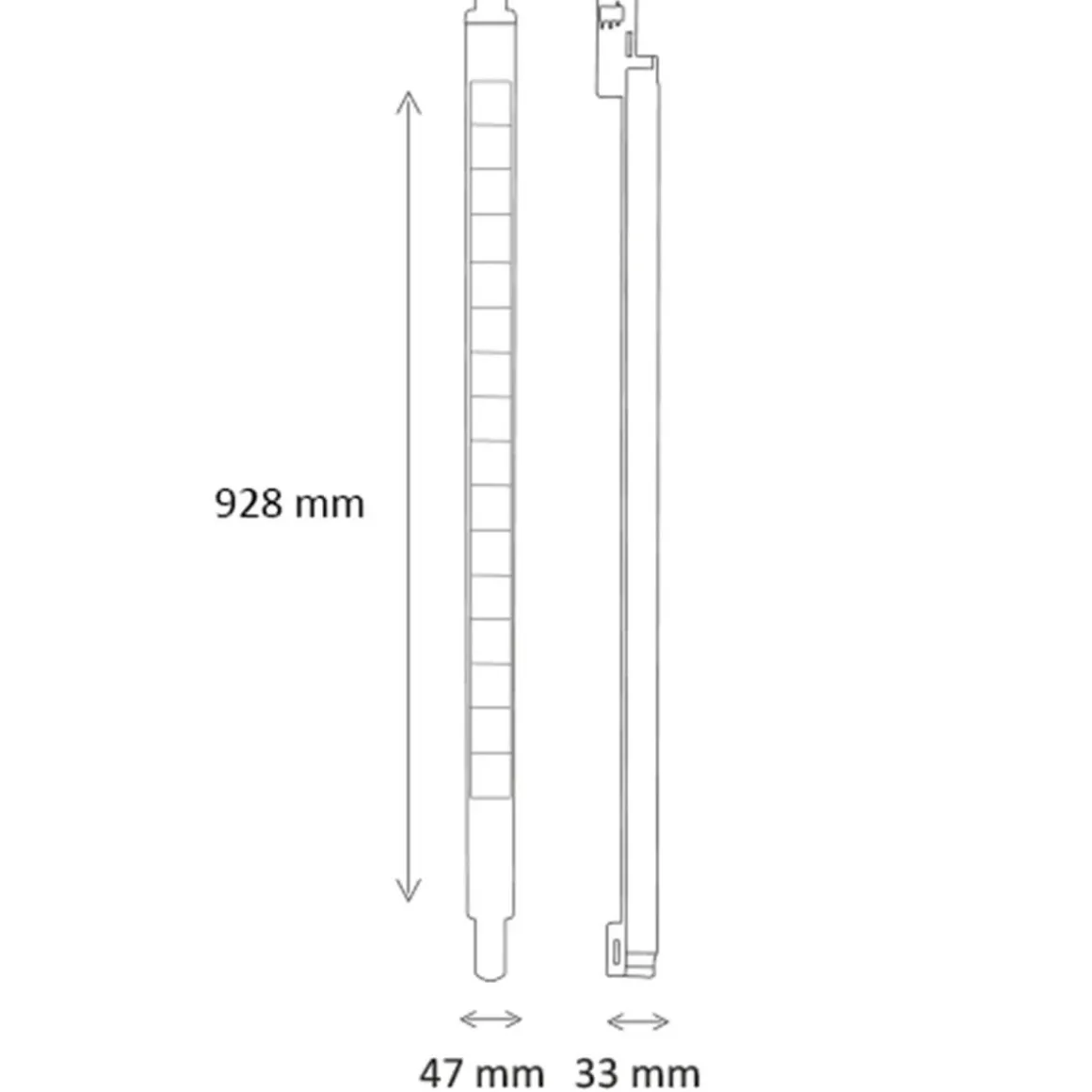 Interlight Orion Track 85° 29W LED Schienenstrahler