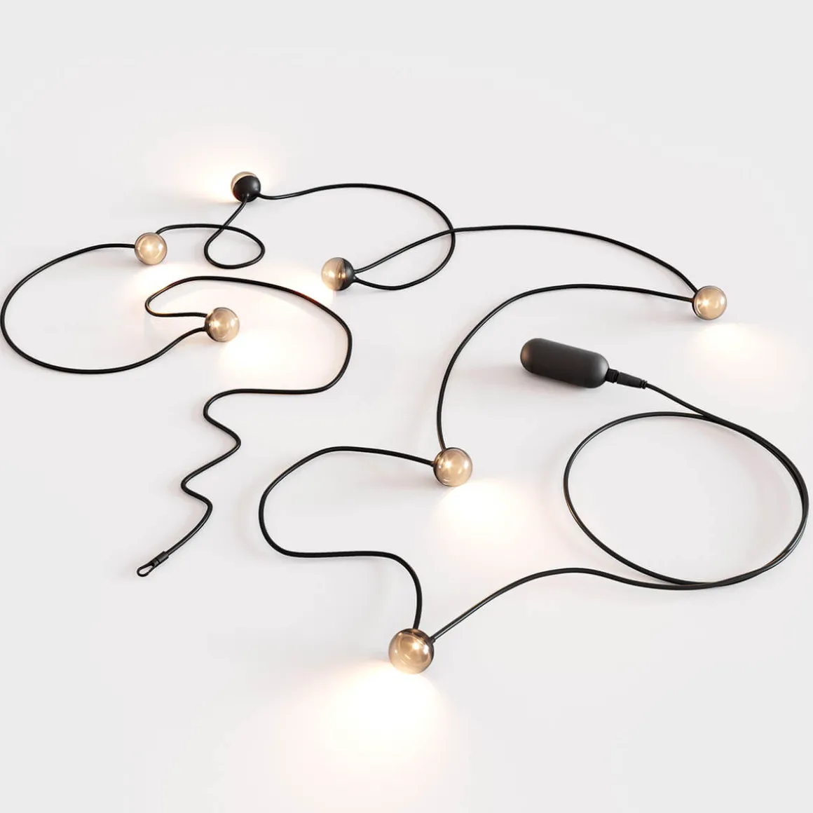 IP44.DE Cherry bubbls LED Akku-Lichterkette