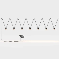 IP44.DE Cherry bubbls solar LED Solar-Lichterkette