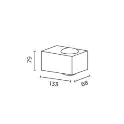 IP44.DE Como LED Außenwandleuchte