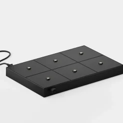 IP44.DE 6er Set Lix Skinny LED Akkuleuchte inkl. Multi-Kontaktladestation