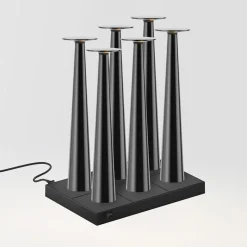 IP44.DE 6er Set Lix Skinny LED Akkuleuchte inkl. Multi-Kontaktladestation