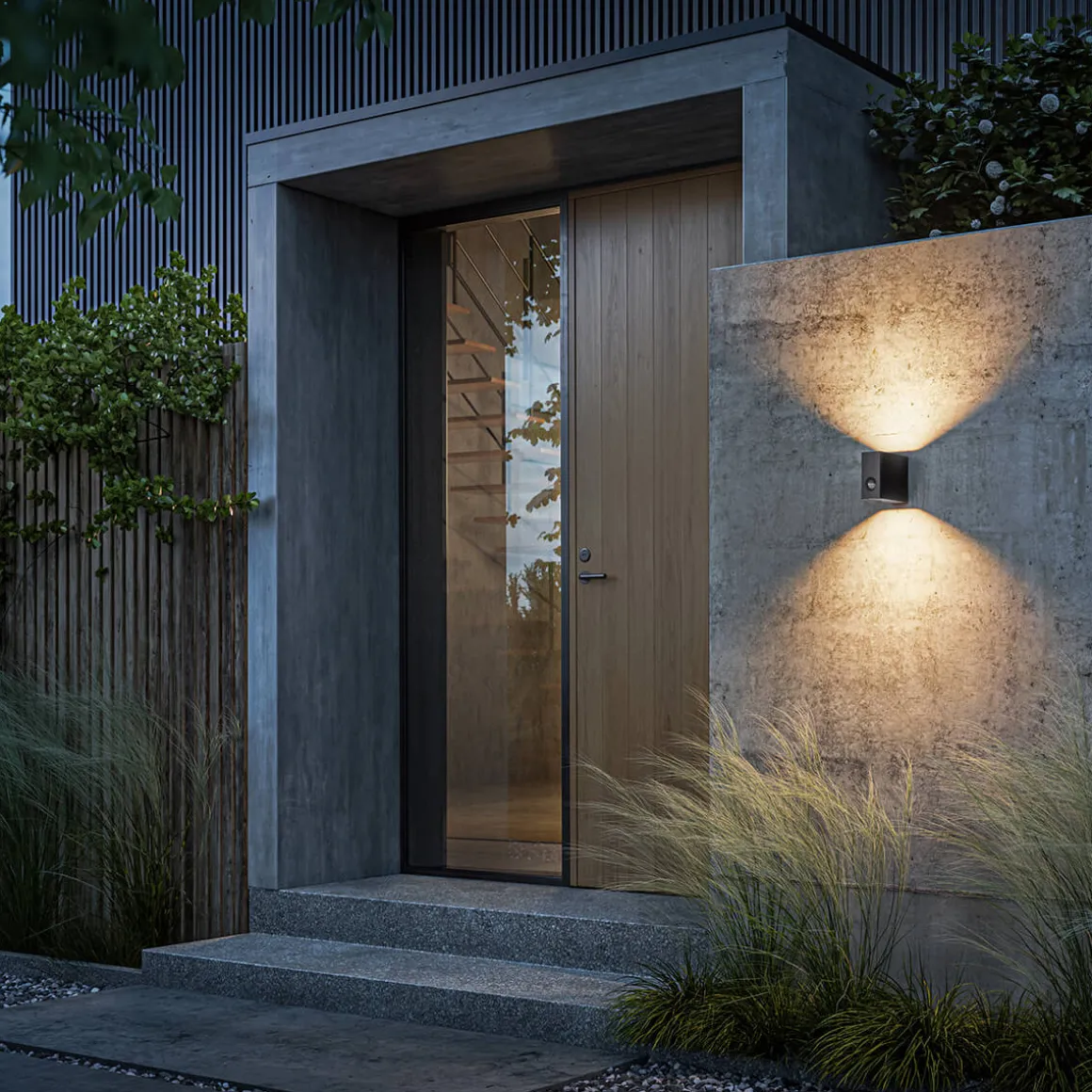 IP44.DE Eye Control LED Außenwandleuchte