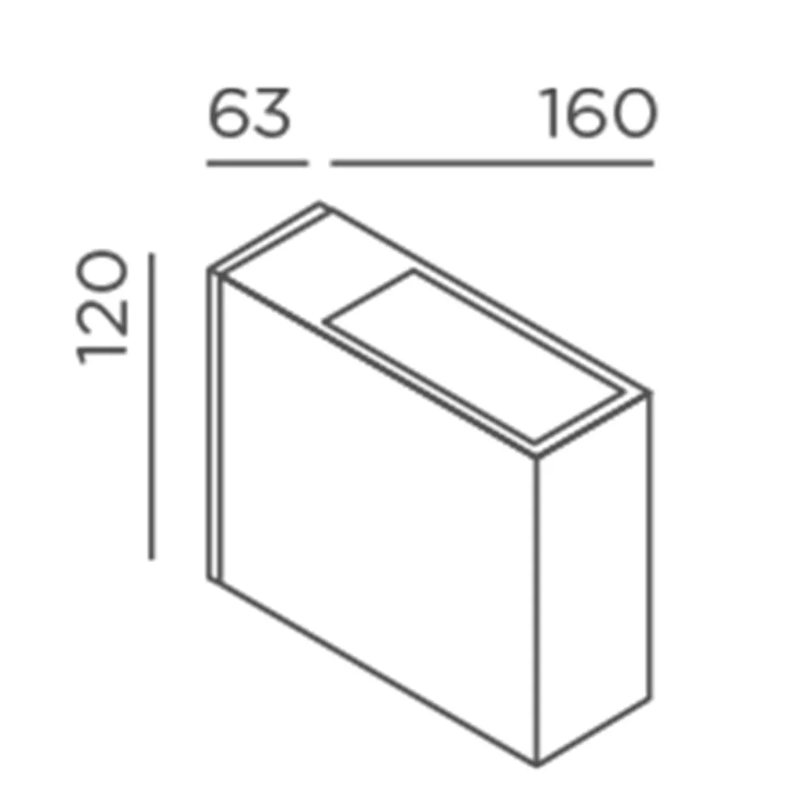 IP44.DE Eye LED Außenwandleuchte