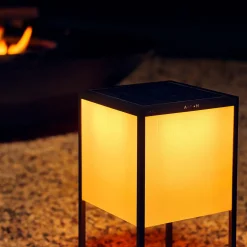 IP44.DE Fil LED Solarleuchte, Dim-to-Amber