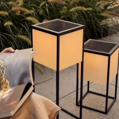 IP44.DE Fil LED Solarleuchte, Dim-to-Amber