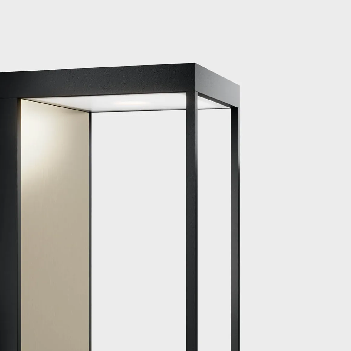 IP44.DE Gic LED Außenwandleuchte, deep black