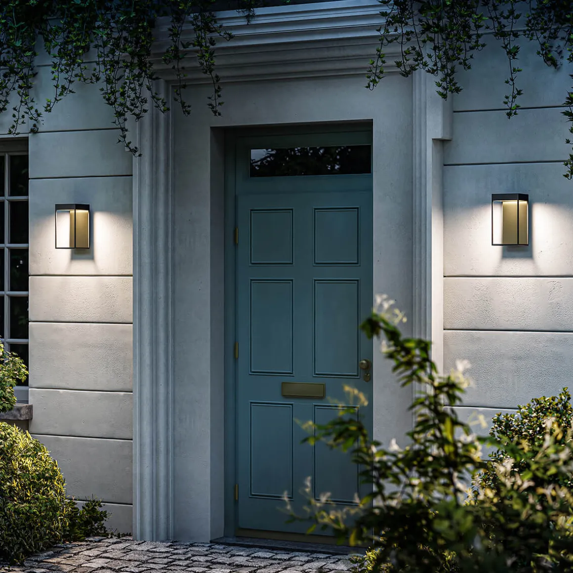 IP44.DE Gic LED Außenwandleuchte, deep black