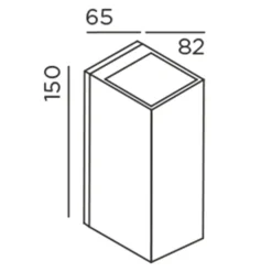 IP44.DE Iem.2 LED Außenwandleuchte