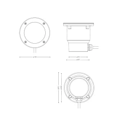 IP44.DE In A LED Bodeneinbauleuchte