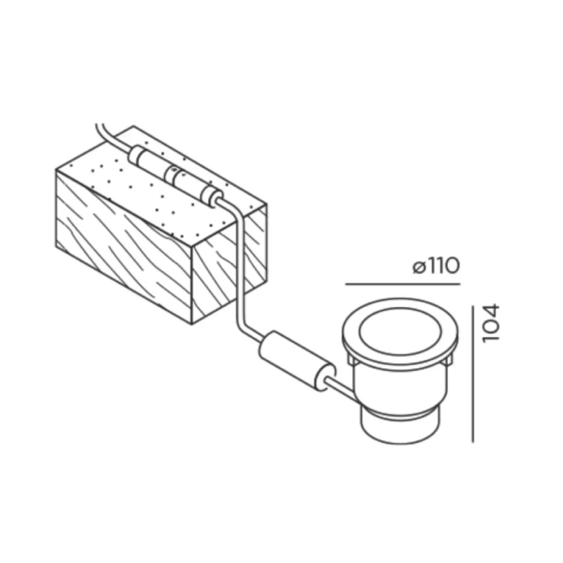 IP44.DE In S LED Bodeneinbauleuchte Connect