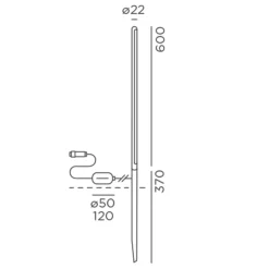 IP44.DE Kal LED Erdspießleuchte Connect