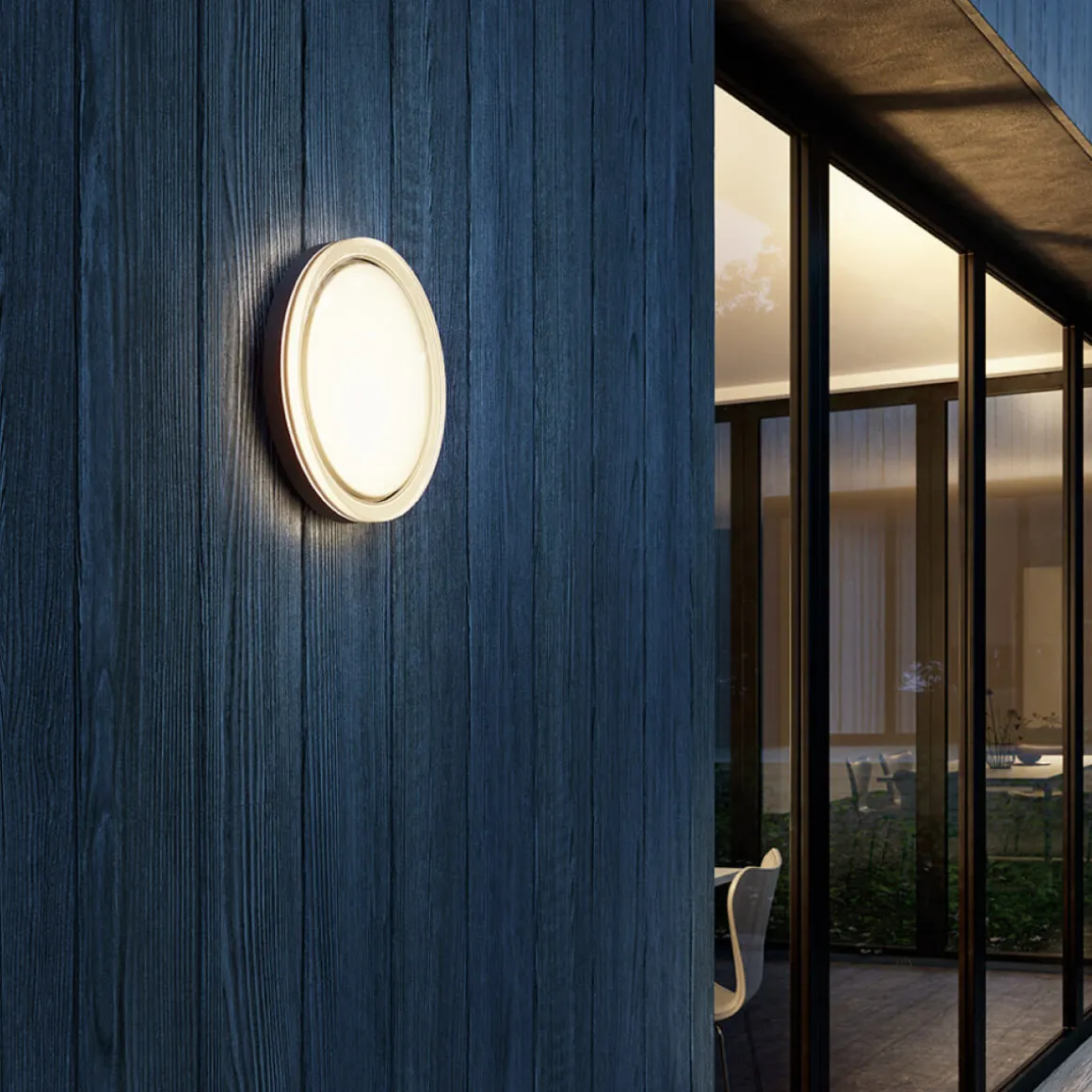 IP44.DE Lisc LED Außenwand- / Deckenleuchte