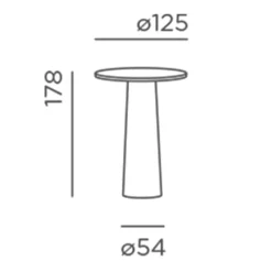 IP44.DE Lix mini LED Akkuleuchte, Dim-to-Amber