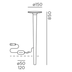 IP44.DE Lix spike LED Erdspießleuchte Connect