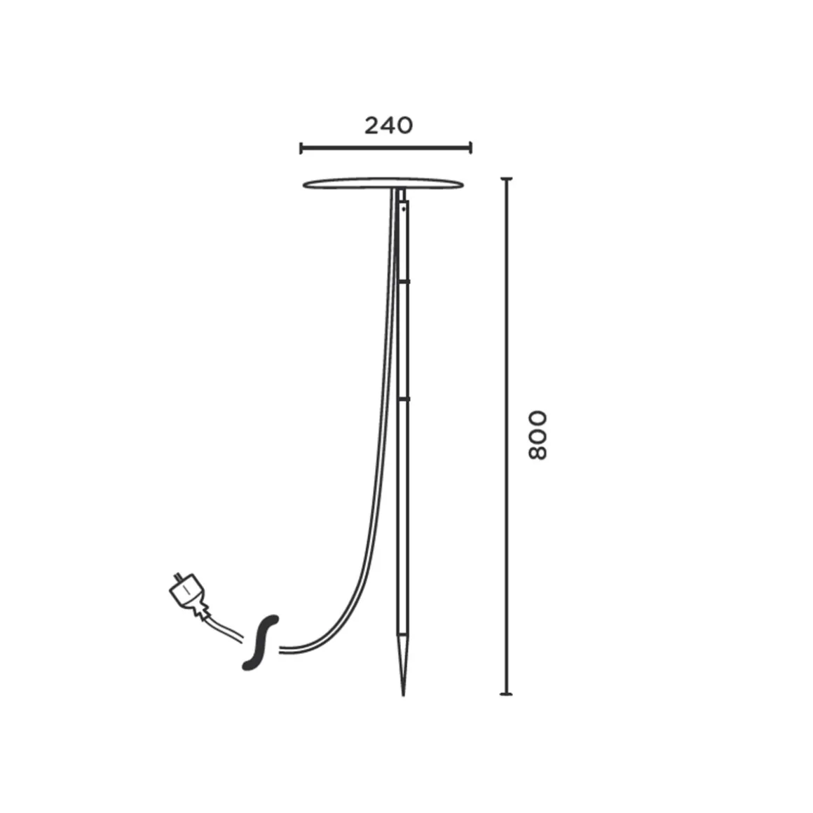 IP44.DE Pad LED Erdspießleuchte Connect