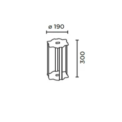 IP44.DE Pip LED Pollerleuchte