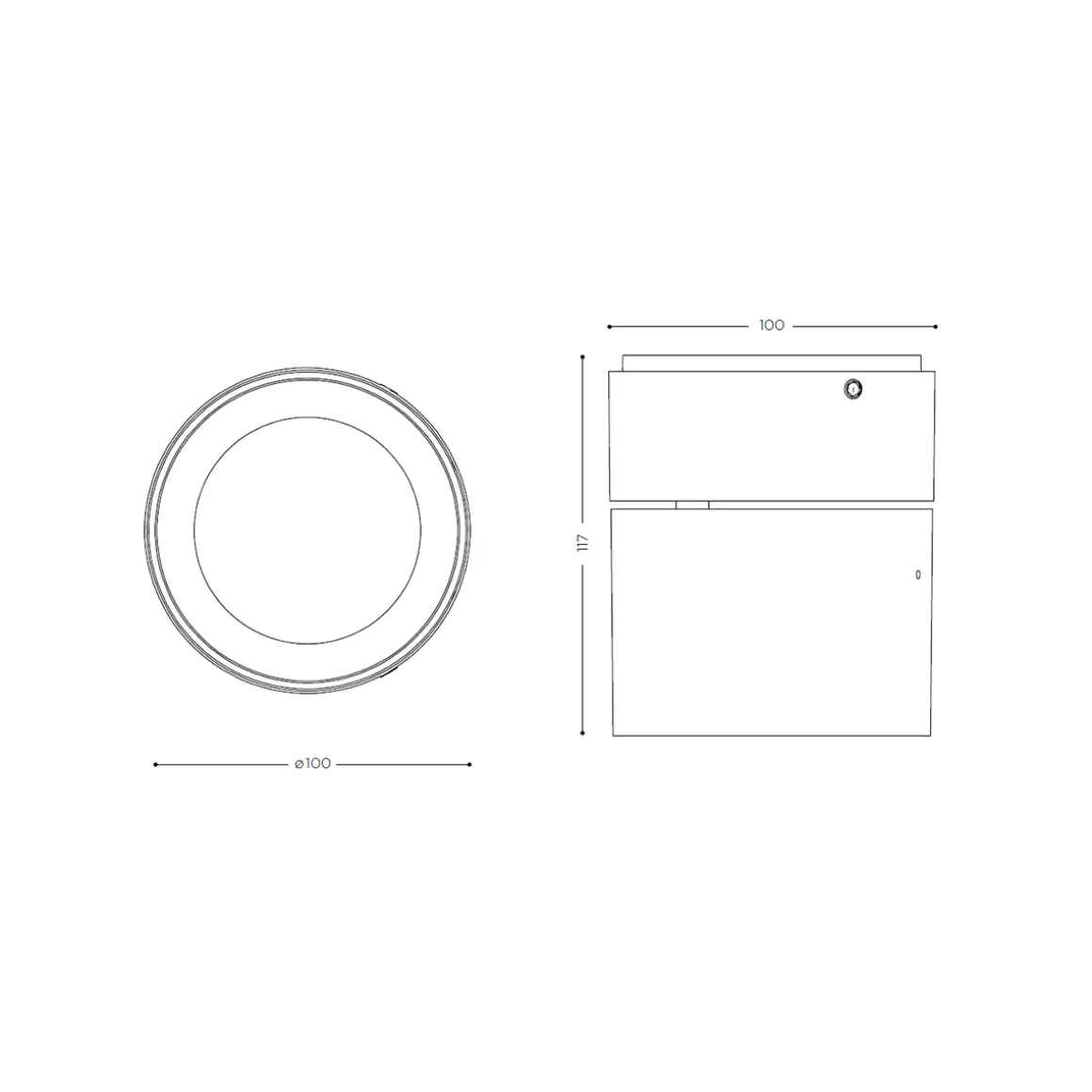 IP44.DE Pro R LED Deckenleuchte