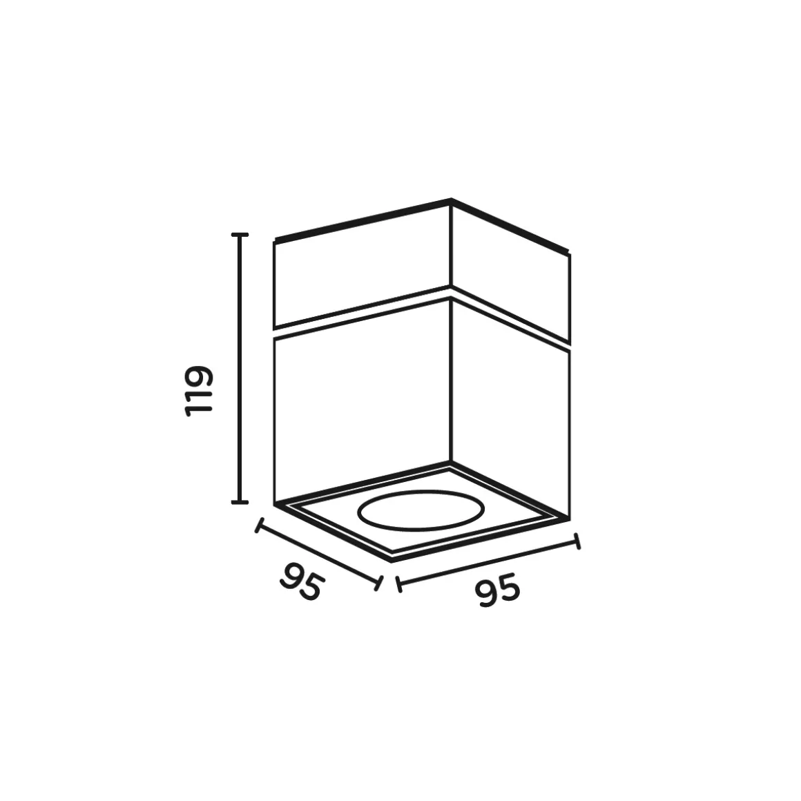 IP44.DE Pro S LED Deckenleuchte