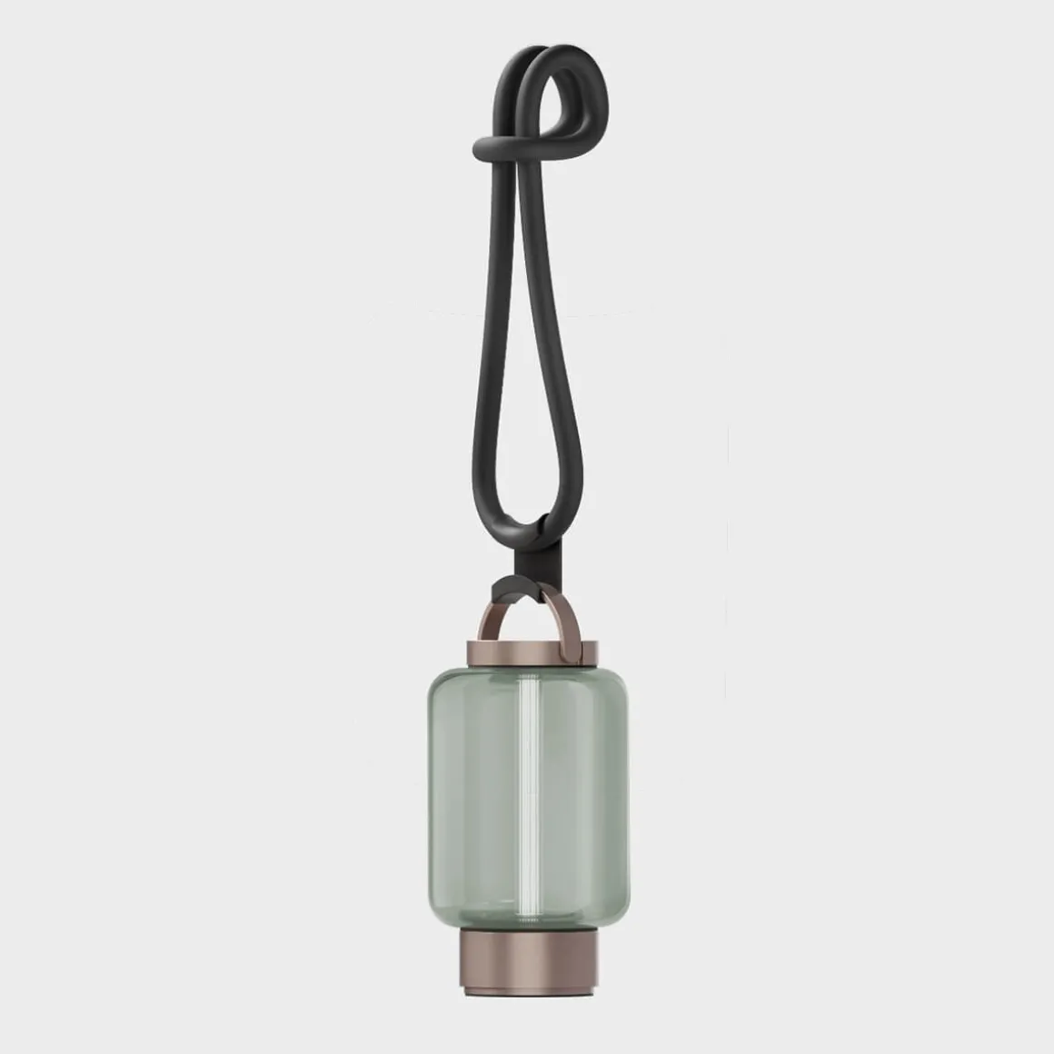 IP44.DE Qu LED Akkuleuchte mit Rope Aufhängung