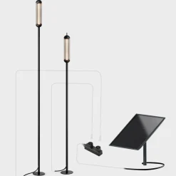 IP44.DE Reed solar join LED Solarleuchte inkl. Solar panel L und Verteiler