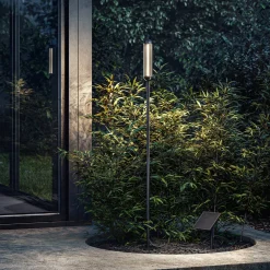 IP44.DE Reed solar LED Solarleuchte mit Erdspieß