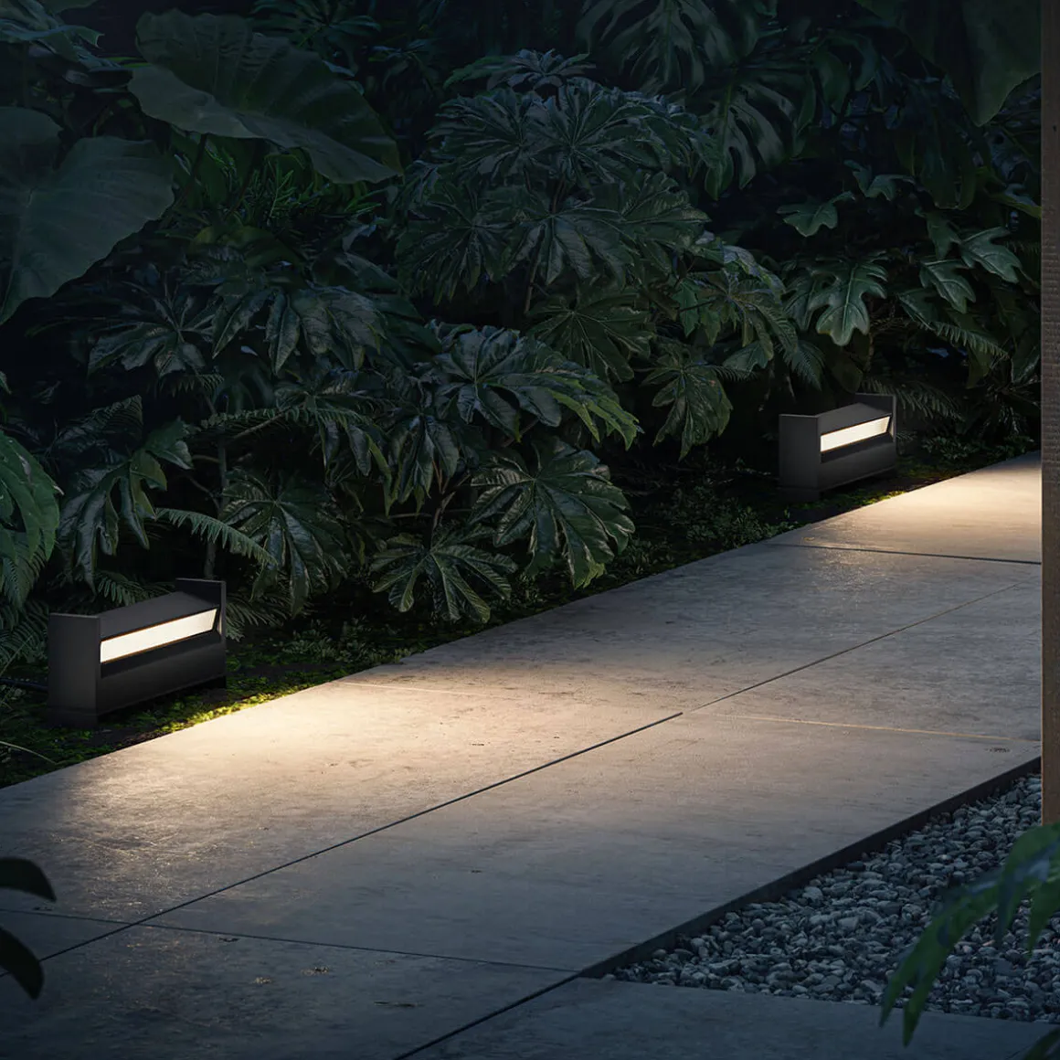 IP44.DE Slat Spike LED Bodenleuchte / Spießstrahler Connect