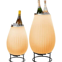 Joouls 2er Set The Joouly LED Akkuleuchte, Bluetooth Lautsprecher & Weinkühler