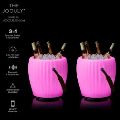 Joouls The Joouly Bowl L LED Akkuleuchte, Bluetooth Lautsprecher & Weinkühler
