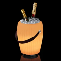 Joouls The Joouly Bowl M LED Akkuleuchte, Bluetooth Lautsprecher & Weinkühler