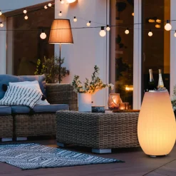 Joouls The Joouly LED Akkuleuchte, Bluetooth Lautsprecher & Weinkühler