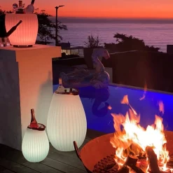 Joouls The Joouly LED Akkuleuchte, Bluetooth Lautsprecher & Weinkühler