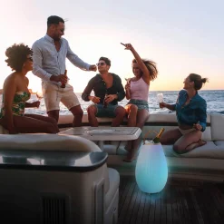 Joouls The Joouly LED Akkuleuchte, Bluetooth Lautsprecher & Weinkühler