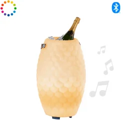 Joouls The Joouly Ltd. LED Akkuleuchte, Bluetooth Lautsprecher & Weinkühler